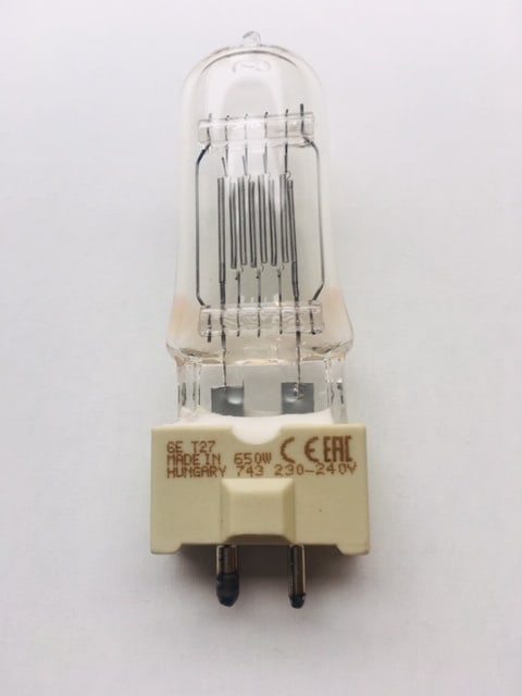 GE 88469 T/27 650W Leuchtmittel GCS GY9,5 GY 240 V T26 General Electric GCS 