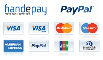 Secure Payments by Handepay & PayPal