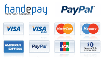 Secure Payments by Handepay & PayPal