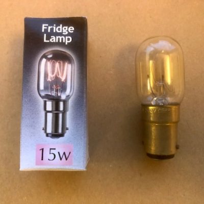 Fridge Lamp 15w Clear SBC B15d